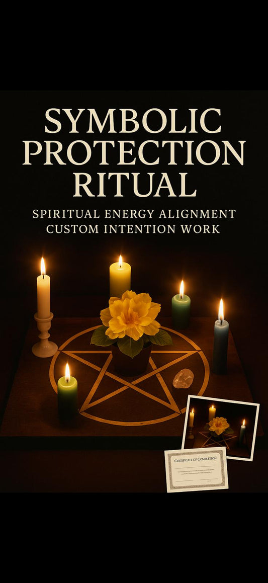 Symbolic Protection Ritual | Spiritual Energy Alignment | Custom Intention Work