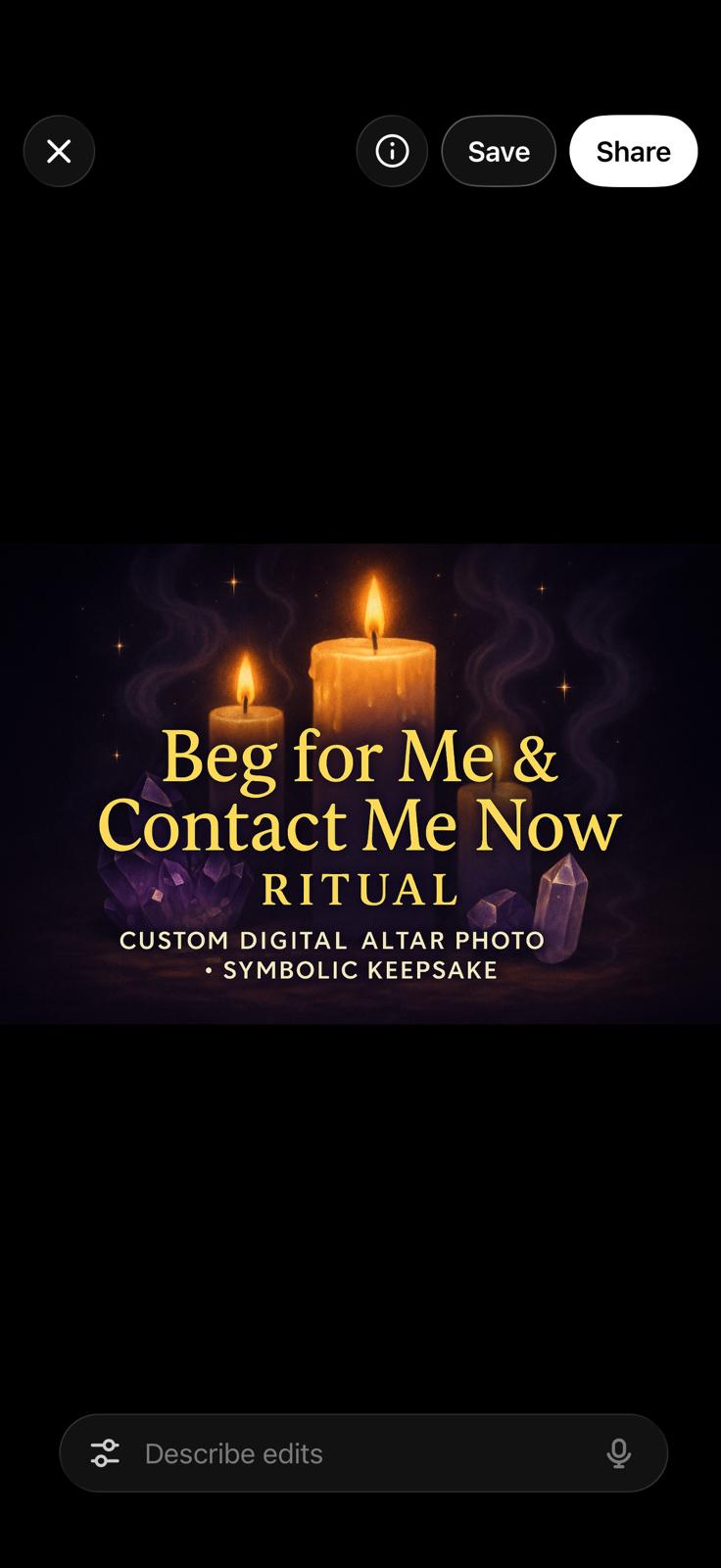 Beg For Me & Contact Me Now Ritual | Powerful Attention Spell | Make Them Reach Out