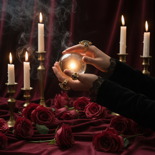 Obsession — crystal orb hands